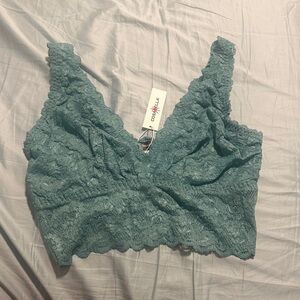 Cosabella Teal Lace Bralette
